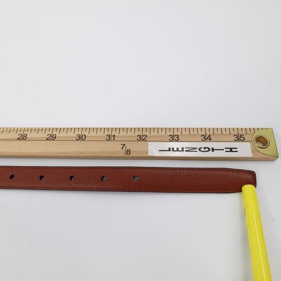 Bundle Lauren Ralph Lauren-Beverly Hills Polo Club Leather Belt Medium Brown - Picture 12 of 16